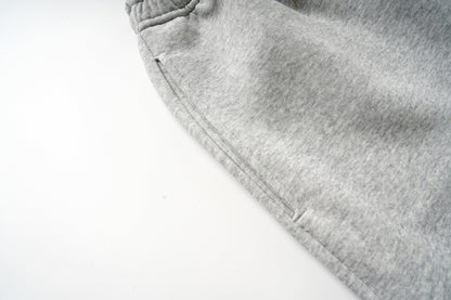 DAXUEN heather grey oversized sequined wing hoodie and sweatpants set