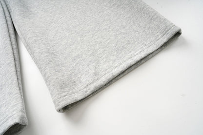 DAXUEN heather grey oversized sequined wing hoodie and sweatpants set