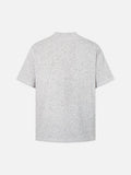 DAXUEN Relaxed fit speckled mock neck t-shirt
