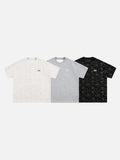DAXUEN Starry graphic T-shirt with embroidered logo