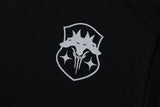 DAXUEN black oversized sporty 69 graphic tee