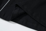 DAXUEN black oversized sporty 69 graphic tee