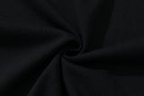 DAXUEN black oversized sporty 69 graphic tee