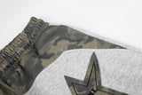 DAXUEN grey marl oversized star-graphic camouflage sweatpants