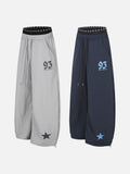 DAXUEN Wide-leg track pants with star graphics