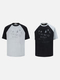 DAXUEN Short-sleeved raglan t-shirt with star print