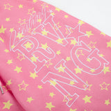 DAXUEN pink star wide-leg casual pants