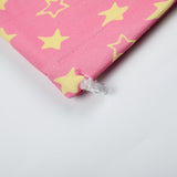 DAXUEN pink star wide-leg casual pants