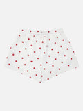 DAXUEN Women's casual shorts with star prints and embroidery