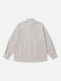 DAXUEN Loose-fitting long-sleeved collared shirt with star graphics