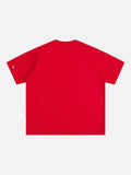 DAXUEN Loose-fit short-sleeved crew neck t-shirt with starfish graphic