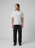 DAXUEN Loose-fit short-sleeved crew neck t-shirt with starfish graphic — model photo