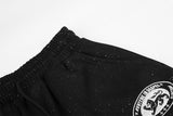 DAXUEN black wide-leg sweatpants with star embroidery