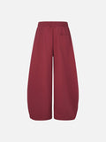 DAXUEN black wide-leg sweatpants with star embroidery