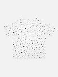 DAXUEN Oversized crew neck t-shirt with star print