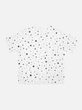 DAXUEN Oversized crew neck t-shirt with star print