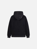 DAXUEN Oversized full-zip hoodie with starry splatter design