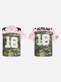 DAXUEN Short-sleeve camouflage jersey t-shirt with graphic details