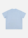 DAXUEN Striped short-sleeved relaxed-fit t-shirt