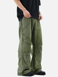 DAXUEN olive green cargo pants with large pockets