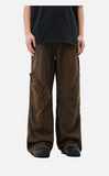 DAXUEN olive green cargo pants with large pockets