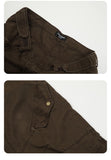 DAXUEN olive green cargo pants with large pockets