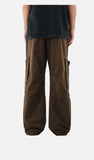 DAXUEN olive green cargo pants with large pockets