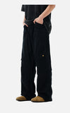 DAXUEN olive green cargo pants with large pockets