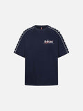 DAXUEN Short-sleeved raglan sleeve t-shirt with graphic print