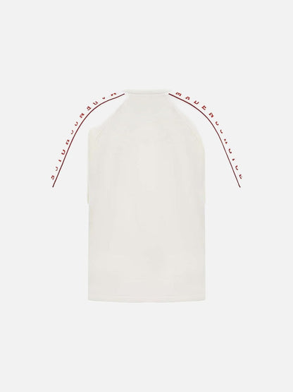 DAXUEN Short-sleeved raglan sleeve t-shirt with graphic print