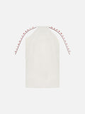 DAXUEN Short-sleeved raglan sleeve t-shirt with graphic print