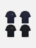 DAXUEN Short-sleeved raglan sleeve t-shirt with graphic print