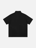 DAXUEN Short-sleeved polo shirt with embroidered logo and script print