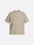 Stylized Chest Graphic Oversized T-Shirt