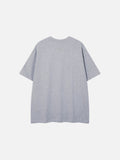 DAXUEN Short-sleeved relaxed-fit t-shirt with floral embroidery