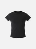 Stylized Graphic Fitted T-Shirt