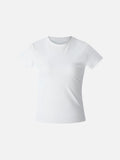 Stylized Graphic Fitted T-Shirt