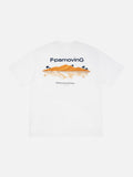 Stylized Landscape Graphic Relaxed T-Shirt