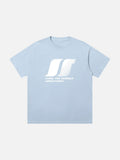 Stylized Overlapping S Graphic T-Shirt
