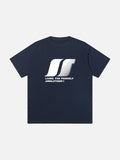 Stylized Overlapping S Graphic T-Shirt