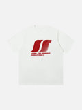 Stylized Overlapping S Graphic T-Shirt