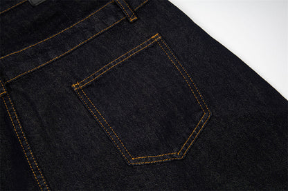 Stylized Star High-Waisted Denim Jeans