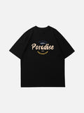 Stylized Star Graphic Oversized T-Shirt