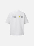 DAXUEN Oversized t-shirt with sun graphic