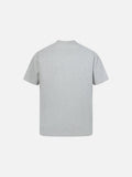 DAXUEN Short-sleeved crew-neck T-shirt with horse head embroidery