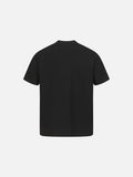 DAXUEN Short-sleeved crew-neck T-shirt with horse head embroidery