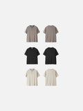 DAXUEN heathered khaki Henley t-shirt
