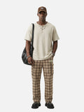 DAXUEN heathered khaki Henley t-shirt