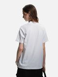 DAXUEN light grey marled mock neck t-shirt