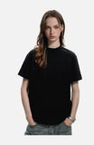 DAXUEN light grey marled mock neck t-shirt